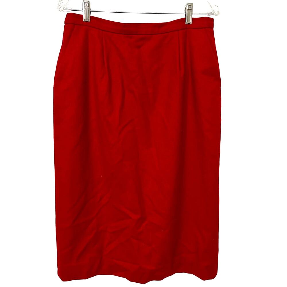 Vintage‎ Pendleton Wool Pencil Skirt Women's Size 12 Tall